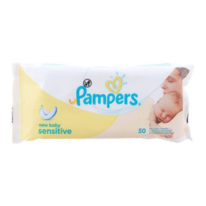 Pampers New Baby Sensitive Wipes, 50-Pack