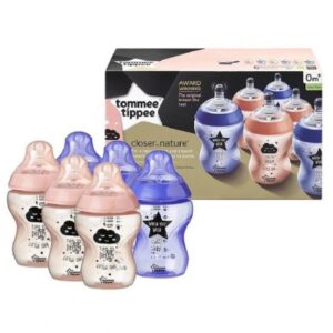 Tommee Tippee 6 x 260ml Time To Dream – GIRL