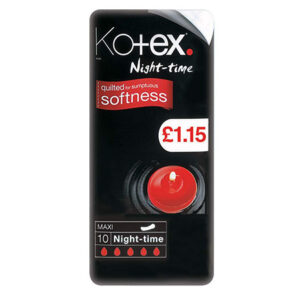 Kotex Maxi Night-Time – 10 Pads