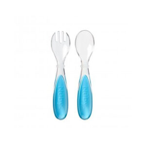 Nuby Muncheez Fork & Spoon Travel Cutlery