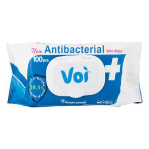 VOI wet wipes antibacterial 100pcs